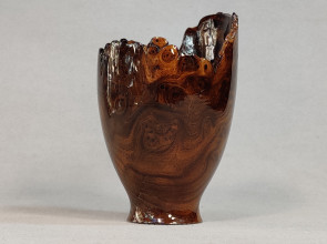  Handmade Decorative Wooden Bowl / Russian Olive Burl Wood